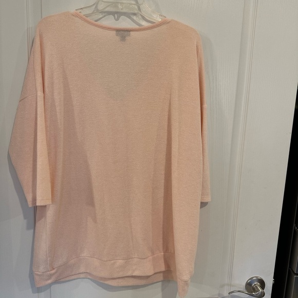 Torrid Relaxed Fit Super Soft Plush V-Neck Drop Shoulder Long Sleeve Plus size 2 - Picture 4 of 7